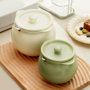 onlycook家用耐高温陶瓷猪油罐厨房辣椒油罐子油泼辣子专用调料盒