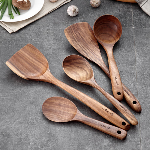 onlycook不粘锅专用汤勺厨具木铲