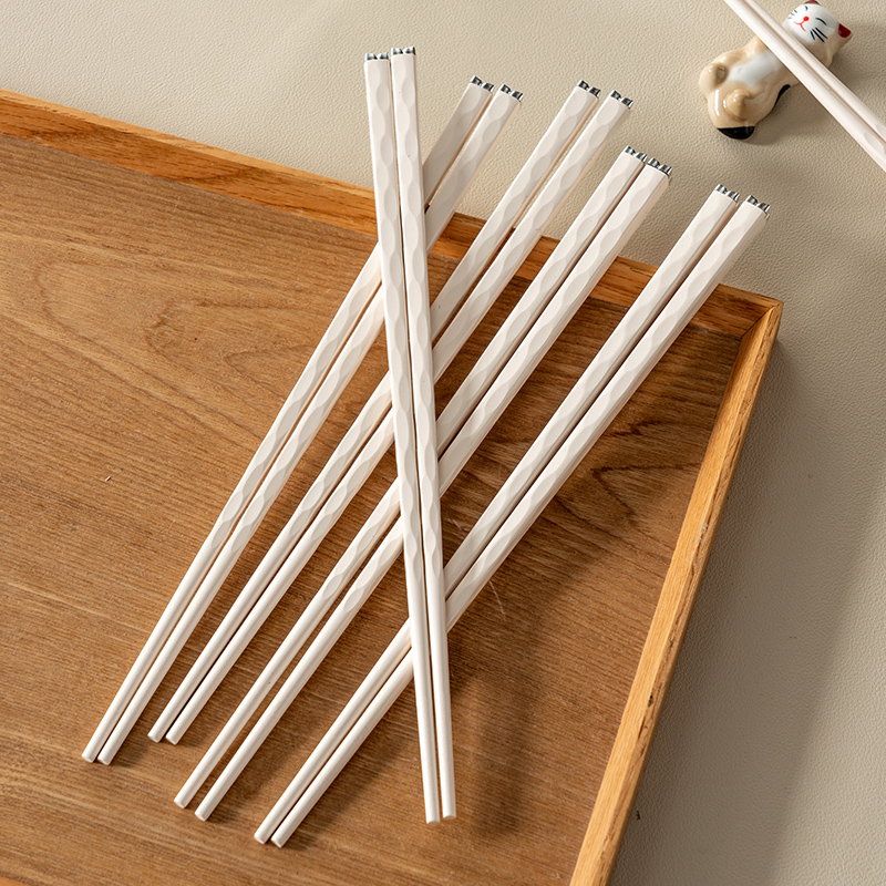 onlycook现代时尚筷子套装合金筷