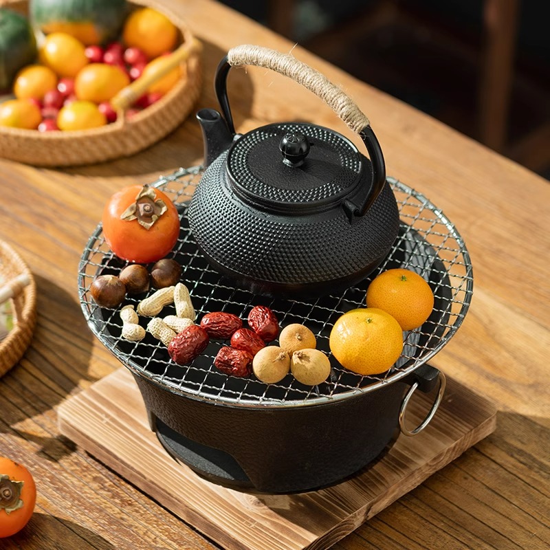 onlycook家用围炉煮茶铸铁煮茶壶烧水壶泡茶碳烤火炉炭炉烧烤炉,餐饮具,煮茶炉,淘宝优惠券,粉丝福利购,淘宝优惠卷