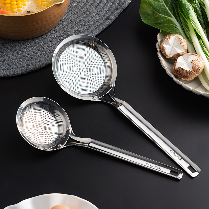 onlycook食品级304不锈钢打沫勺