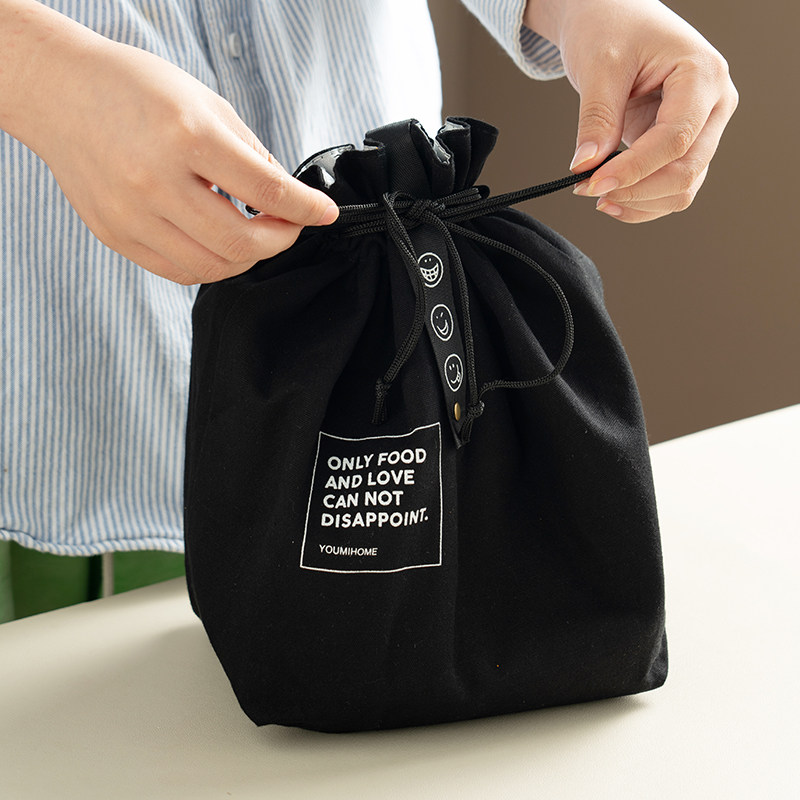 onlycook 时尚便当袋ins风保温饭盒袋带饭包手提袋早餐袋饭盒袋子,收纳整理,饭盒袋,淘宝优惠券,粉丝福利购,淘宝优惠卷