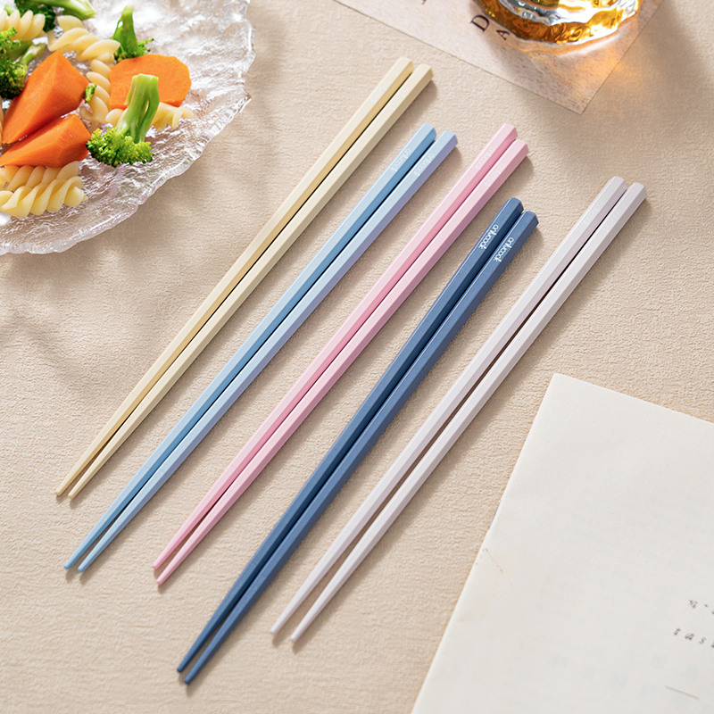 onlycook莫兰迪色筷子套装
