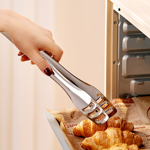 onlycook加厚316不锈钢食品夹