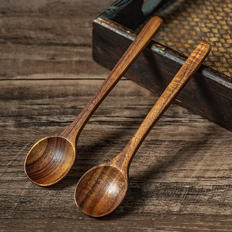 onlycook日式相思木勺子儿童饭勺