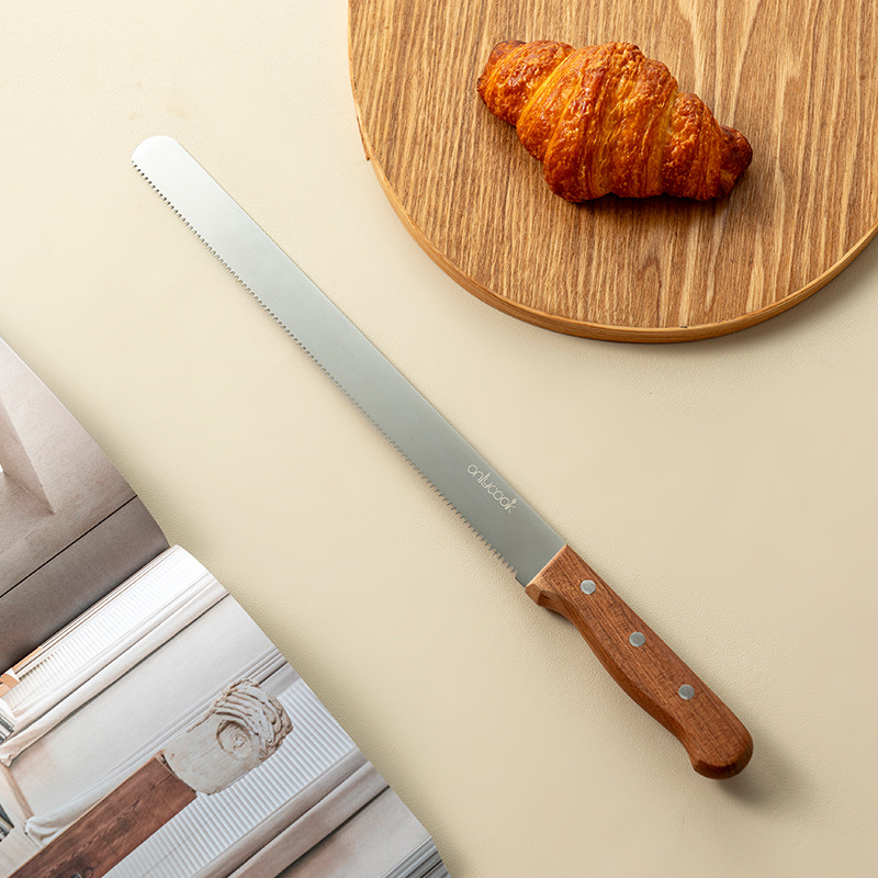 onlycook不锈钢切面包专用刀