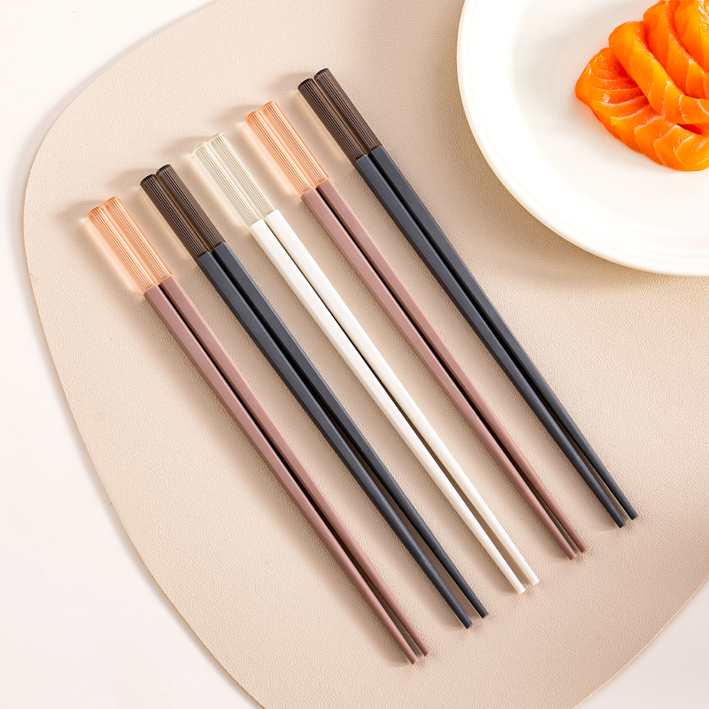 onlycookk食品级抗菌合金筷子