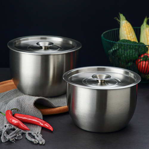 onlycook不锈钢带盖厨房猪油盆