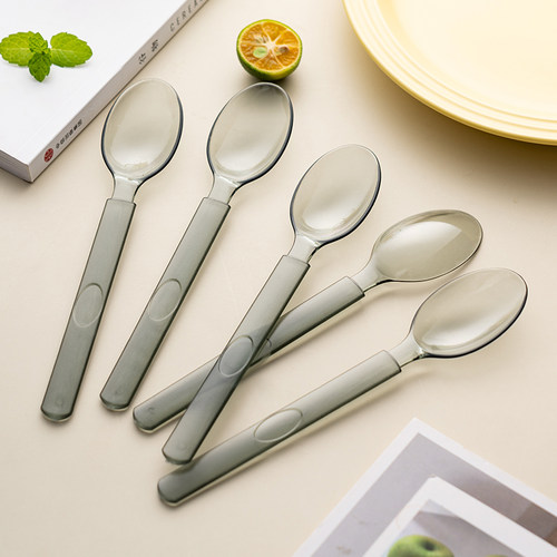 onlycook一次性勺子叉子单独包装