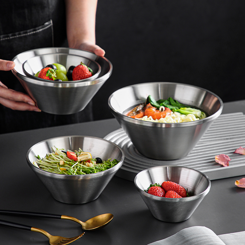 onlycook304不锈钢大口径面碗