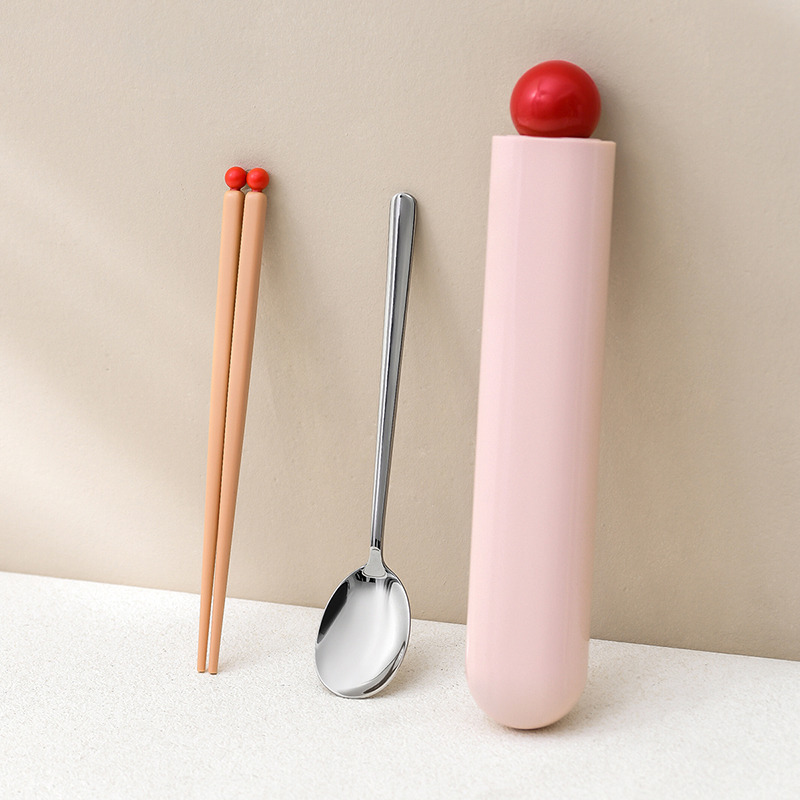 onlycook抗菌筷子勺子收纳盒套装