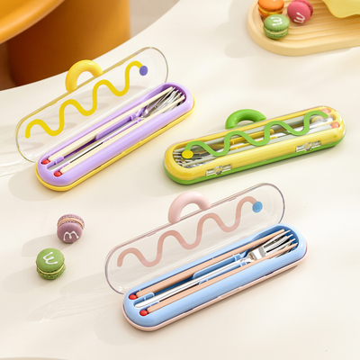 onlycook多巴胺筷子勺子便携餐具