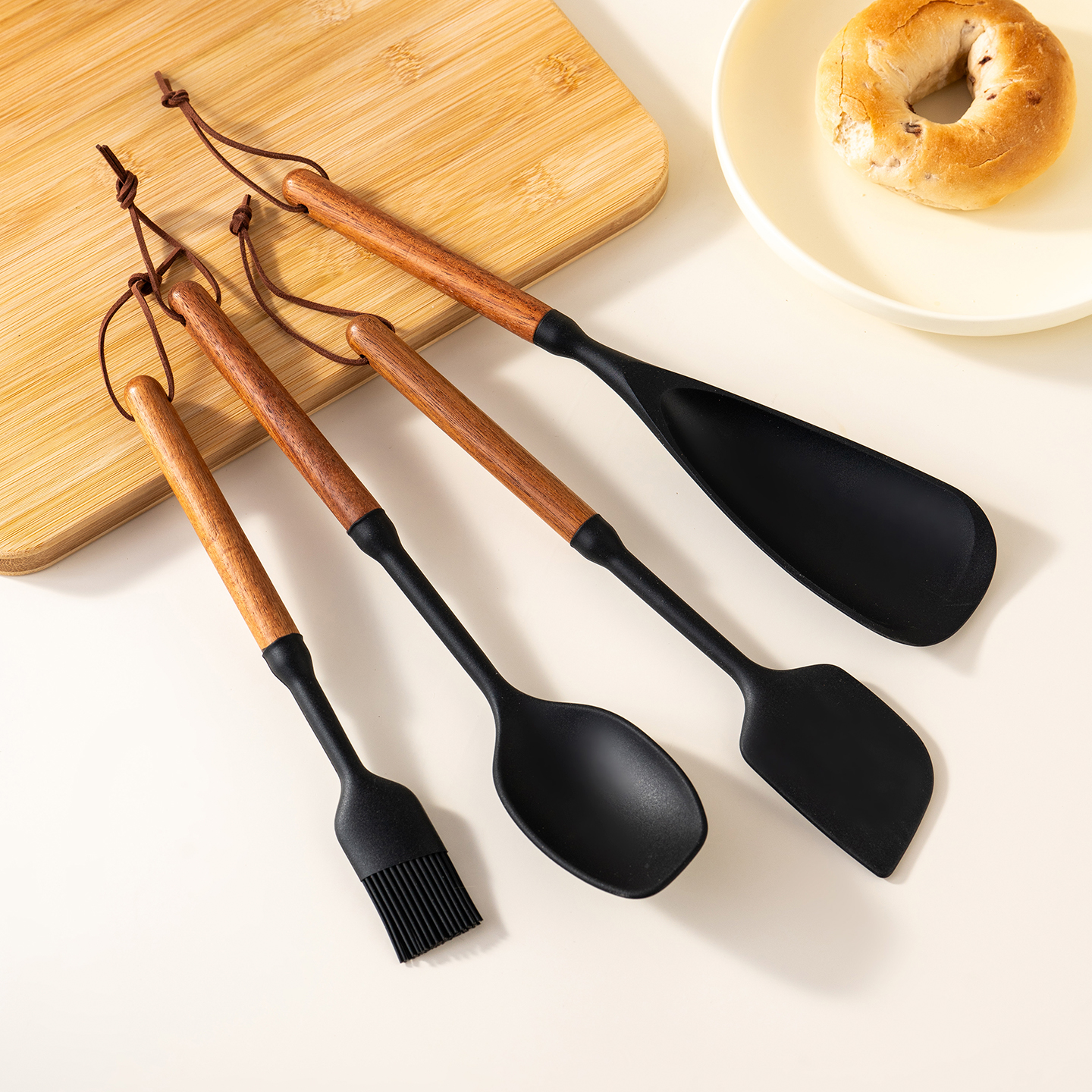 onlycook硅胶刮刀油刷烘焙工具