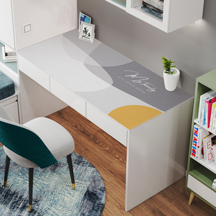 双层皮革书桌垫 写字台桌布书桌ns学生电脑桌垫防水防油免洗