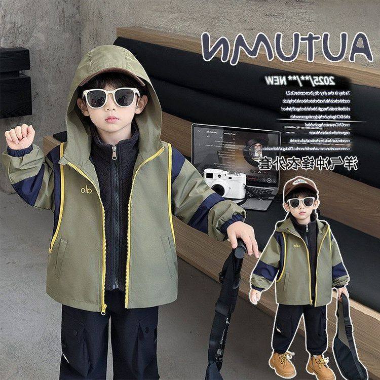 三合韩版潮款秋装儿童边外套上衣男童春秋季冲锋衣帅气一包宝宝,童装/婴儿装/亲子装,普通外套,淘宝优惠券,粉丝福利购,淘宝优惠卷