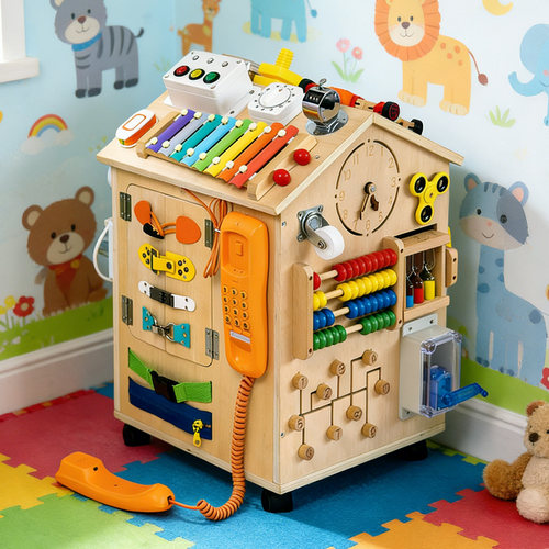 蒙氏忙碌屋蒙特梭利百宝箱