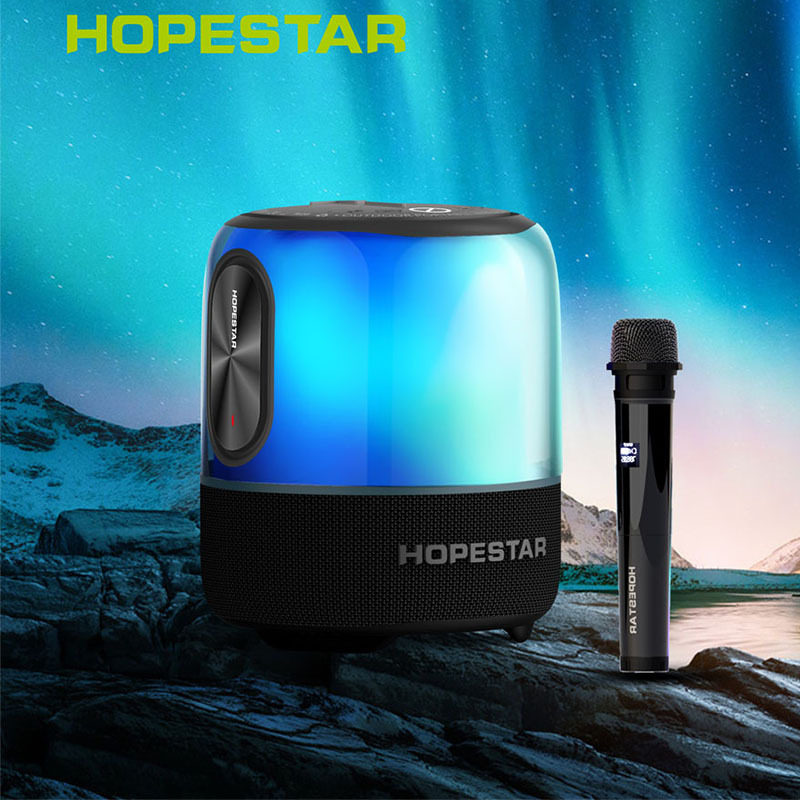 hopestar哈曼卡顿琉璃音箱同款蓝牙音响k歌高音质发烧级低音炮