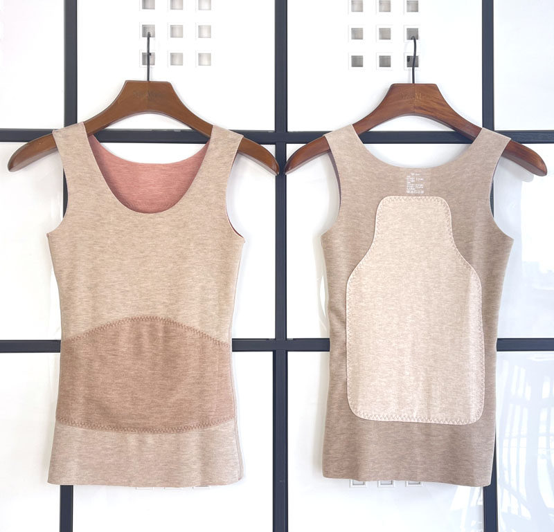 秋冬羊毛双面德绒磨毛蚕丝贴片女保暖背心无痕圆领自发热加厚马甲,女士内衣/男士内衣/家居服,保暖背心,淘宝优惠券,粉丝福利购,淘宝优惠卷