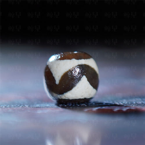 天珠天然台珠天珠玛瑙三眼虎牙老型珠百香金刚星月菩提文玩配饰珠