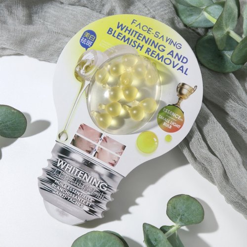 12.8源价99持证白白|小灯泡白白祛班精华油12颗/盒 以油养肤