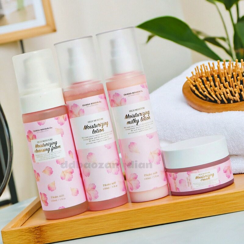 镁白提亮保湿茉莉泽洁面泡沫