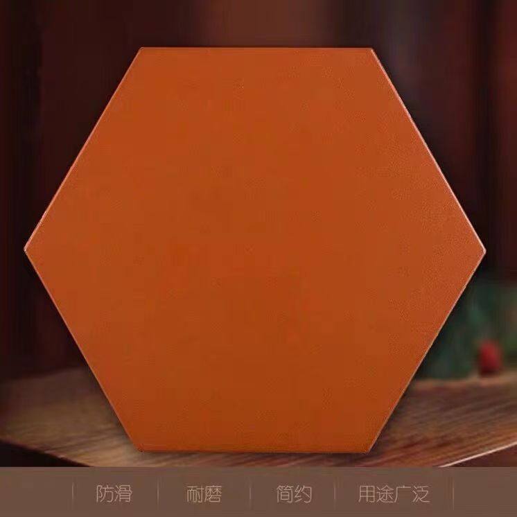 闽南古建六角红缸砖 吸水防潮砖仿古砖（包括文化石）