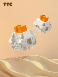 特殊抗氧化工艺 TTC烈焰橙轴 Q弹跟手 到手即用 出厂精润