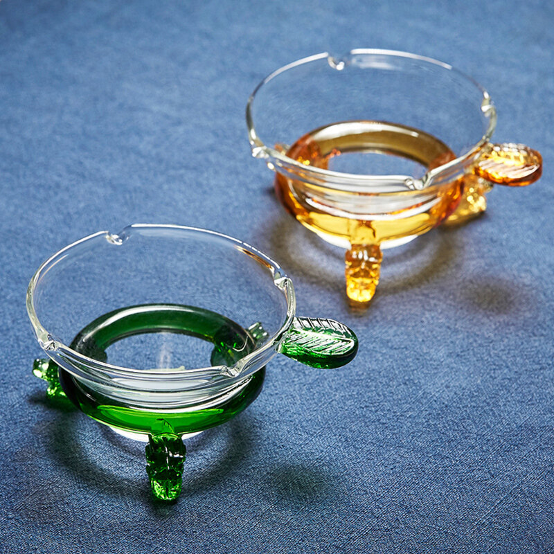 宣室堂 茶滤 耐热玻璃茶漏 茶具配件茶海茶水分离器 彩色过滤茶架