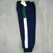 上墨绿拼4厘米白舒适透气运动裤 男女学生校裤 纯棉大码 可定做四季