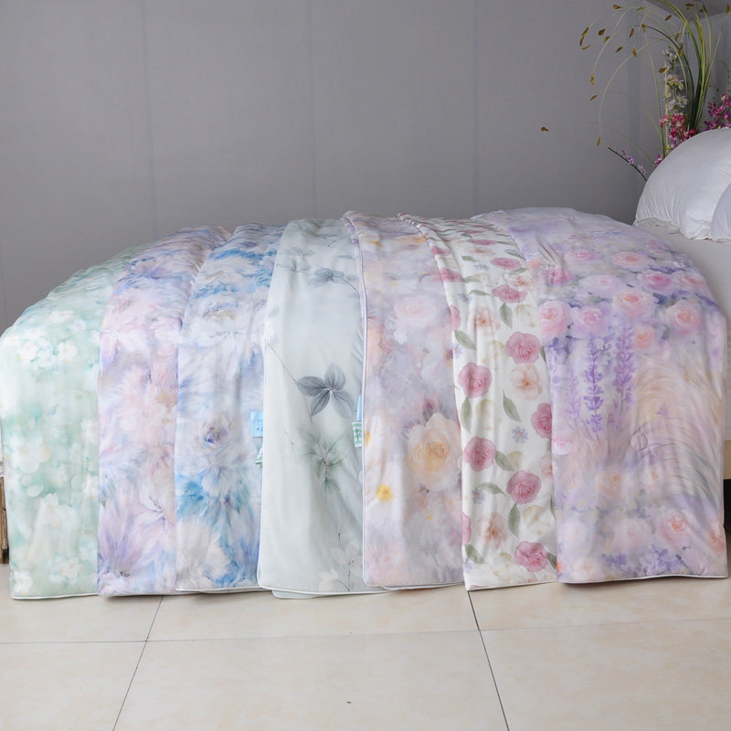 新款夏季聚酰胺纤维双面凉感夏凉被空调被柔软贴身冰凉被促销