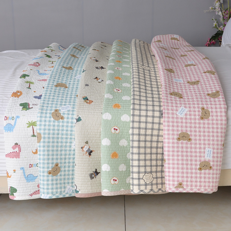 斜纹纯棉绗缝水洗护理垫