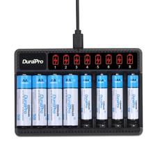 DuraPro 2800mAH AA Rechargeable Battery+1100mAH AAA Ni-MH ba