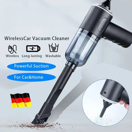 9000Pa Wireless Car Vacuum Cleaner USB Charging 1200mAh Port