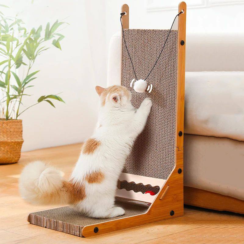 New Style Cat Scratcher Cat Scraper Detachable Wooden Scratc