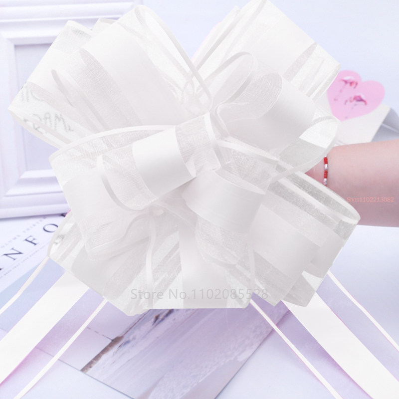 20/10pcs flower car gifts wedding pull bow ribbons  wrap pac
