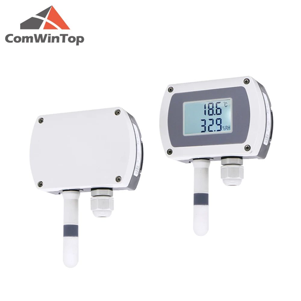 4-20mA RS485 Modbus wall-mounted temperature and humidity tr