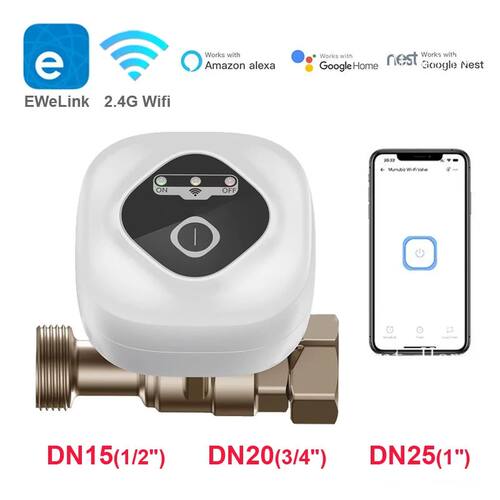 eWelink APP WiFi Smart Valve DN15 DN20 DN25 Smart Timing Shu