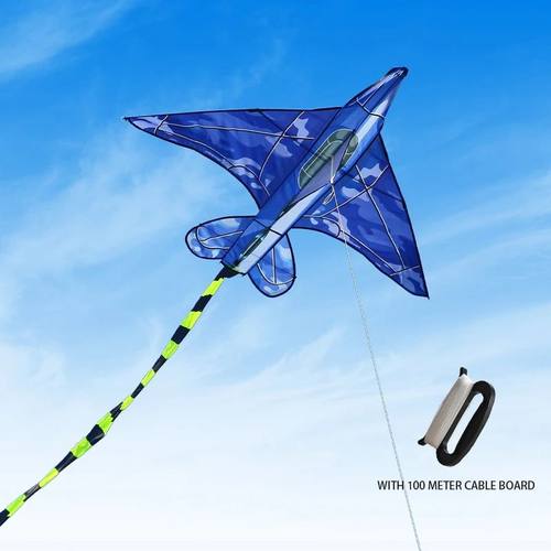 YongJian Plane Kites With Handle And Line For Kids Good Flyi