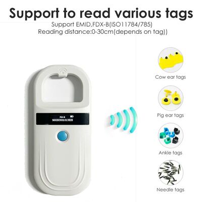 Pet ID Chip Digital Scanner USB RFID Dog Cat Animal Handheld
