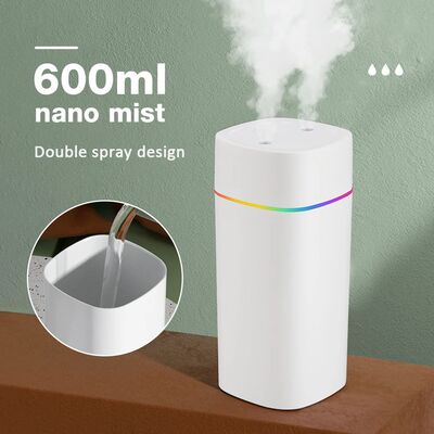600ml Air Humidifier Essential Oil Aromatherapy Cool Mist Ma