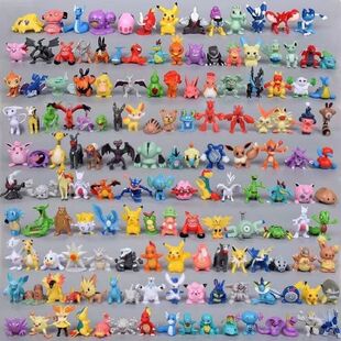 Pokemon Figure Toys 144 Style Anime Pikachu Action Figure Mo