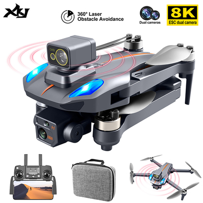 XKJ K911 MAX GPS Drone 4K Professional Obstacle Avoidance 8K