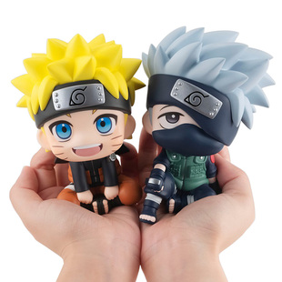 9cm Anime Naruto Figure Uzumaki Naruto Kakashi Uchiha Sasuke