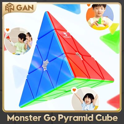 Monster Go Pyraminx  Enhanced Magic Speed Cube GAN Pyramid 3