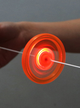 1pc Flash Pull Line Led Flywheel Hot Fire Wheel Glow Flywhee