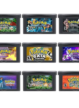 GBA Game Cartridge 32 Bit Video Game Console Card Pokemon Se
