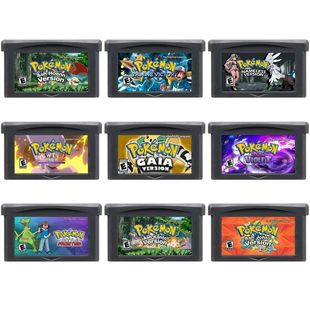 Bit Pokemon Game Card Cartridge Console GBA Video