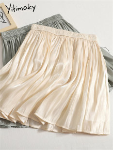 2023 Skirts Yitimoky Summer for Women Korean Solid Fashion