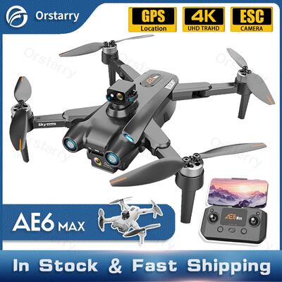 New AE6 /AE6 Max Drone GPS 4K ESC Professional Camera 5G FPV