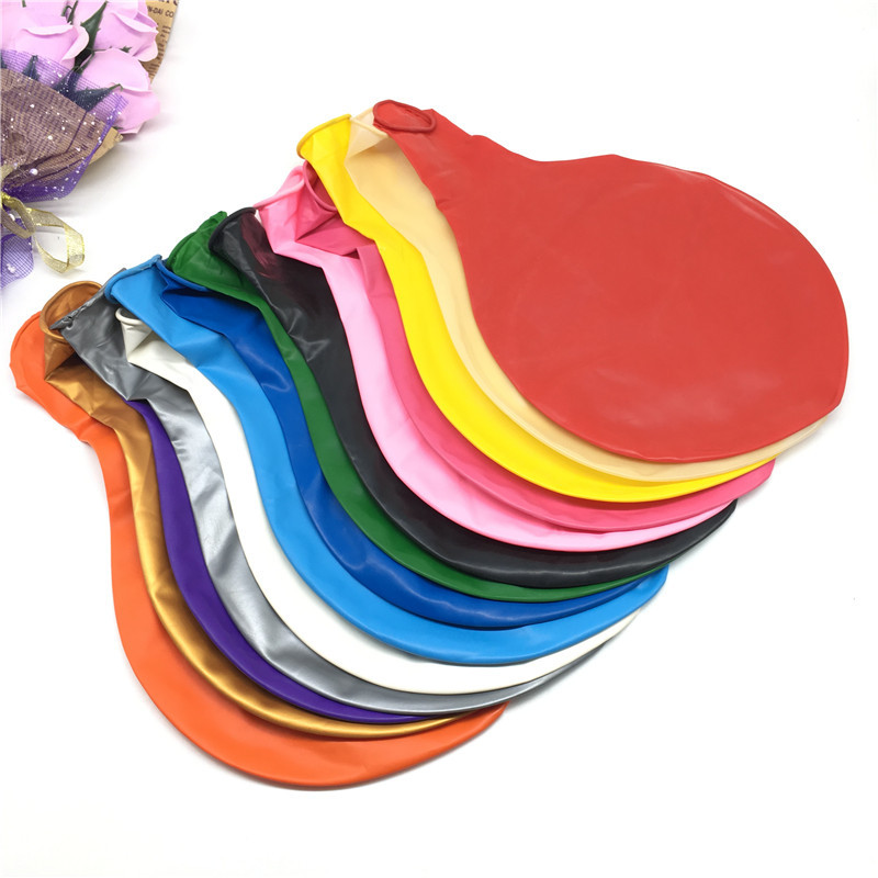 10pcs/lot Big Balloon 36inch 90cm Jumbo Giant Latex Balloon